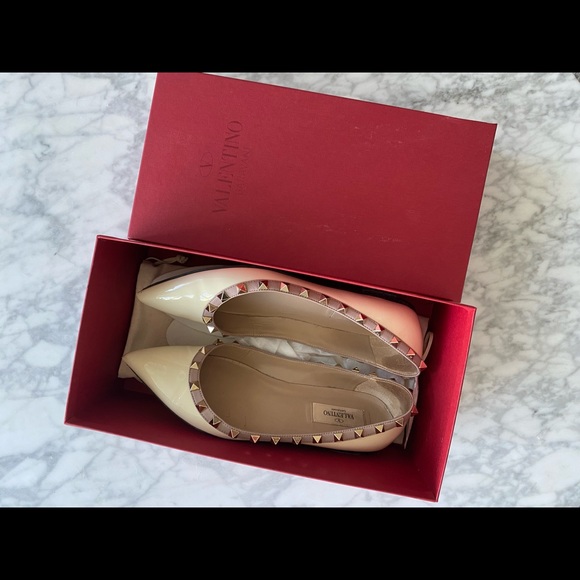 Valentino Rockstud Flats - Picture 4 of 7